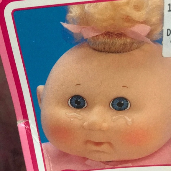 1992 Cabbage Patch Kids Baby Cries Real Tears NIB - Picture 3 of 10